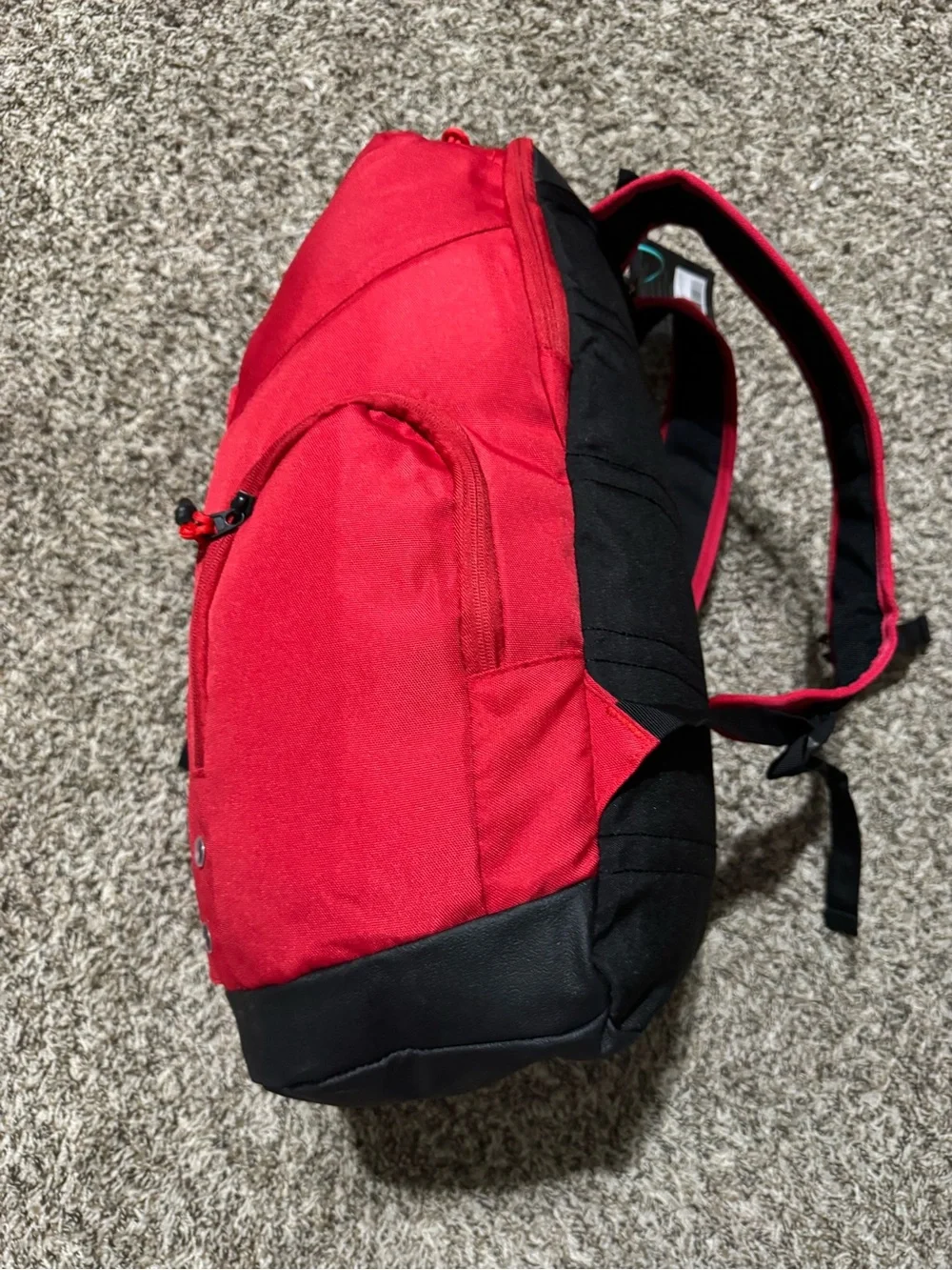 Nike Elite Backpack Red Black Basketball Laptop School Travel Bag